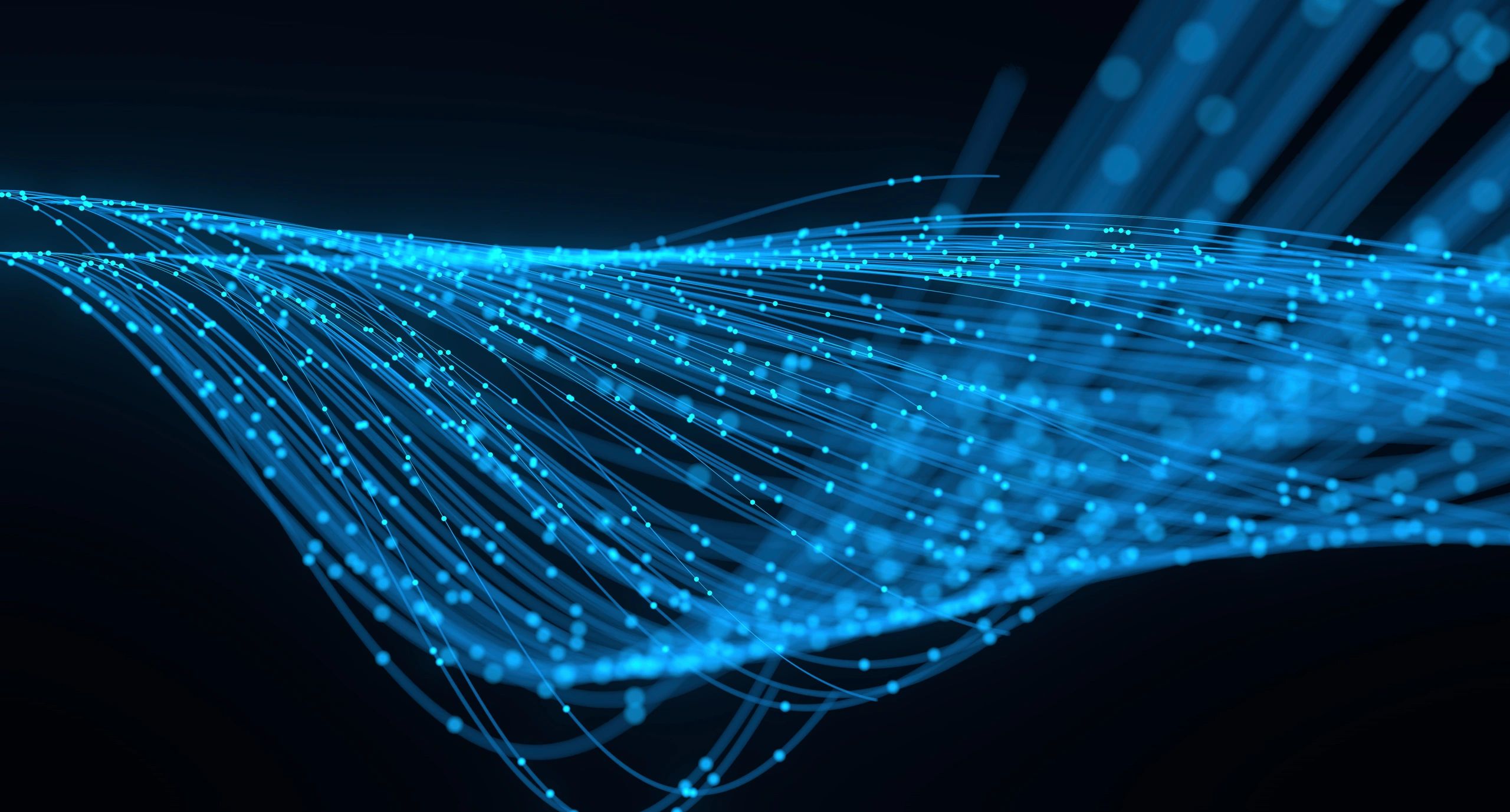 Futuristic blue technology background