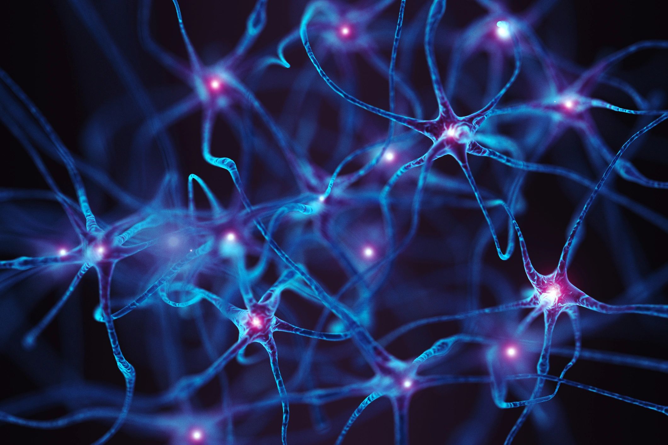 Abstract neural pathways and brain-inspired healing visual